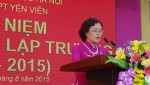 Trường THPT Yên Viên kỷ niệm 50 năm thành lập