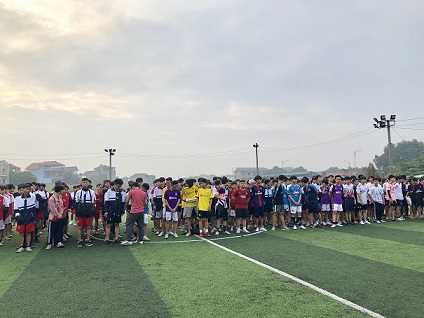 Lịch thi đấu bóng đá học sinh 2019 (tiếp)