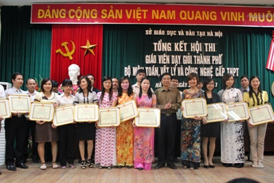 TỔNG KẾT HỘI THI GIÁO VIÊN DẠY GIỎI CẤP THÀNH PHỐ NĂM HỌC 2010-2011