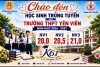 Thông tin tuyển sinh lớp 10 - K61 năm học 2026 - 2027